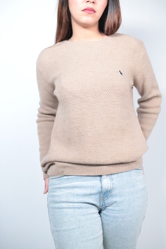 Pull Polo Couleur Beige